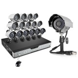 Zmodo 16CH Video Surveillance System & 16 600TVL IR Security Cameras