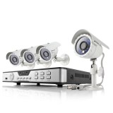 Zmodo 8 Channel Camera Surveillance System & 4 600TVL Outdoor Cameras