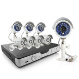 Zmodo 8 Channel Security Surveillance Camera System & 4 600TVL Cameras