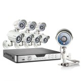 Zmodo 8CH H.264 CCTV DVR System & 8 700TVL Security Cameras & 1TB HDD